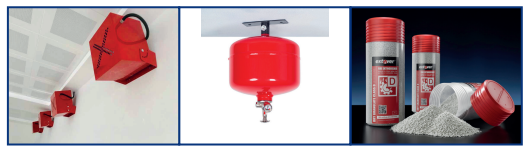 Nano toz teknoloji yangın söndürme sistemleri