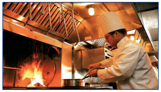 Davlumbaz söndürme sistemleri